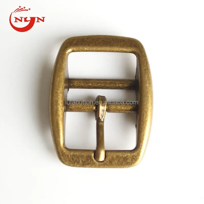 Good Quality Leather Center Roller Double Bar Buckles Die Cast Belt Adjustable Strap Buckle Bags