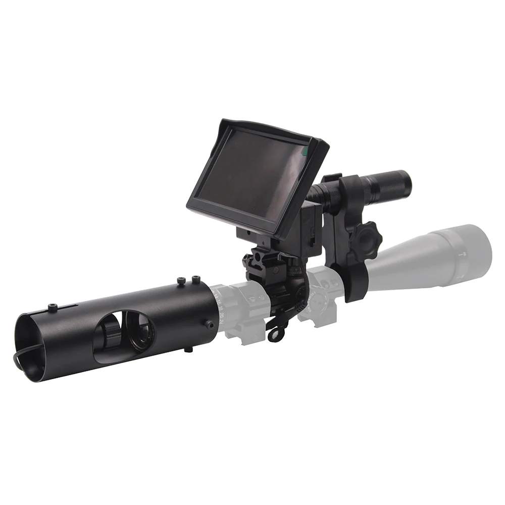 
850nm Infrared LED IR DIY Digital Night Vision Scope for riflescopes with Camera and 4.3/5