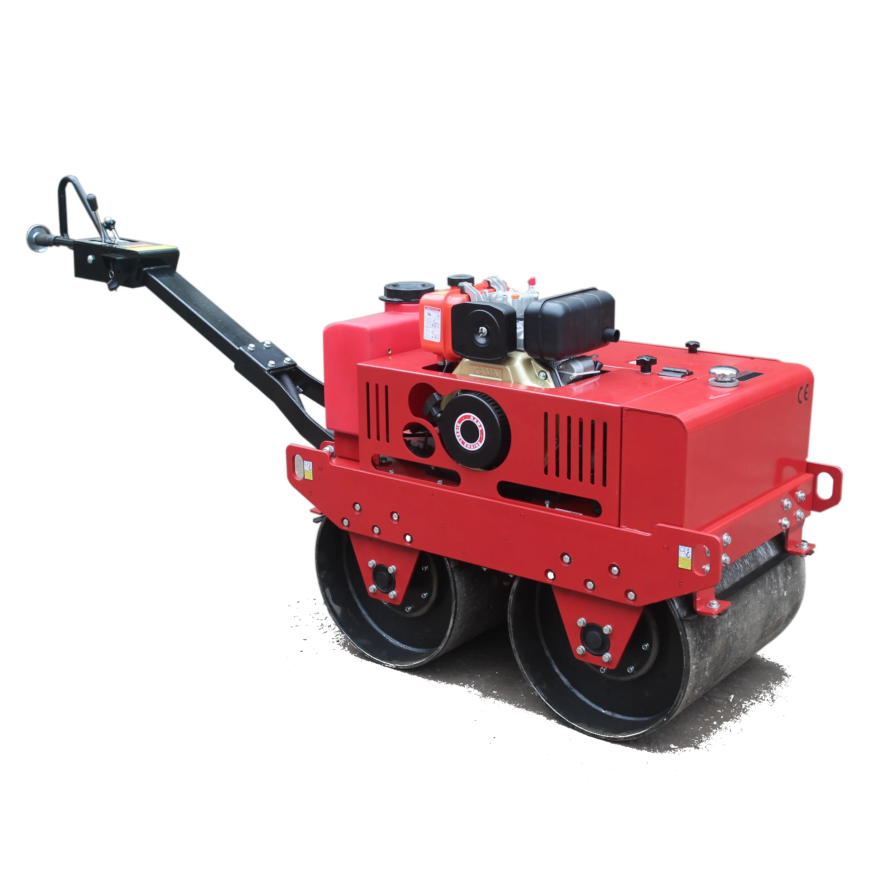 Honda engine plate compactor double drum roller compactor price hydraulic vibratory road roller price