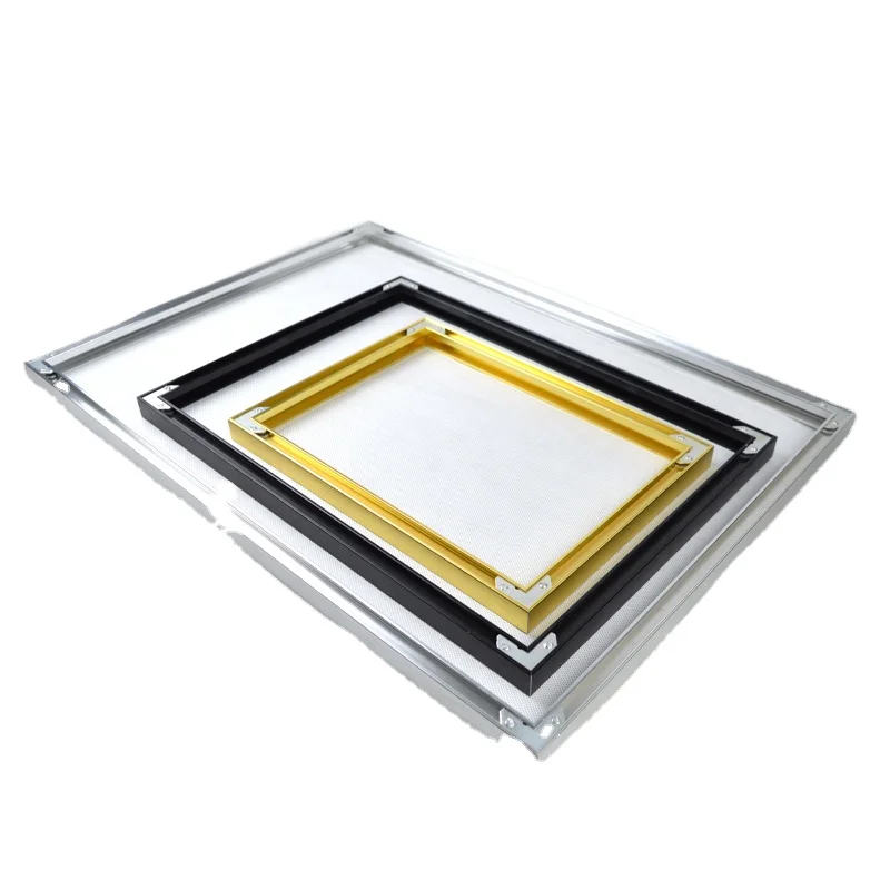 Brushed Aluminum Profile Material Picture Frame A0-A4  Photo Frame Snap Clip Aluminum Sign Frame A2