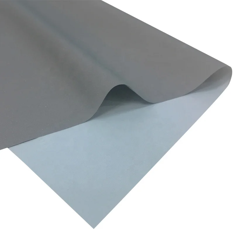 Recycled Nylon Softer Reflective Fabric High Visibility Soft Color Silver Grey 100% Retro Reflective Fabric for Clothing Jacket