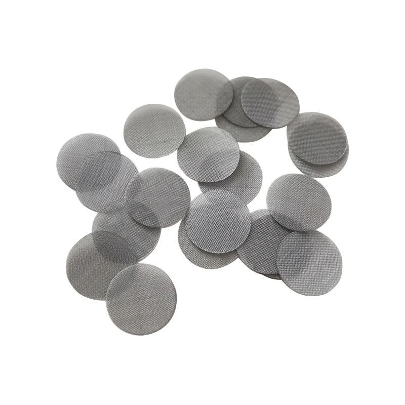 40 Micron Stainless Steel Wire Mesh Filter Disc Woven Screen wire mesh