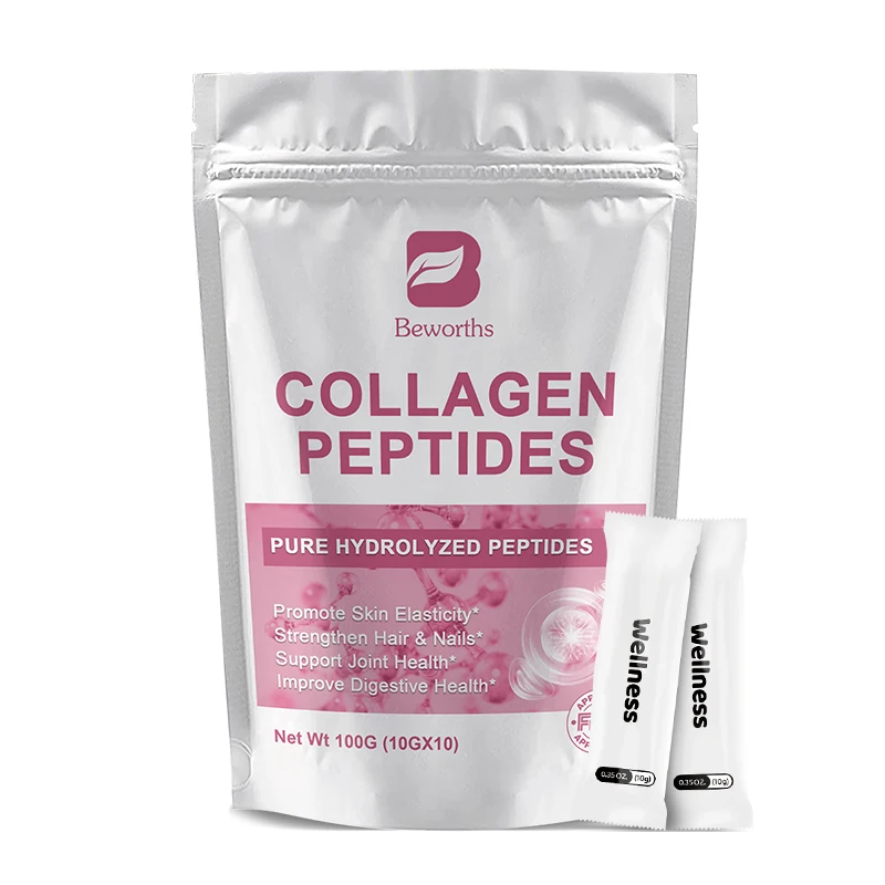 Beworths Multi Collagen Supplement Skin Beauty and Joint Health Support Collagen Peptides Powder