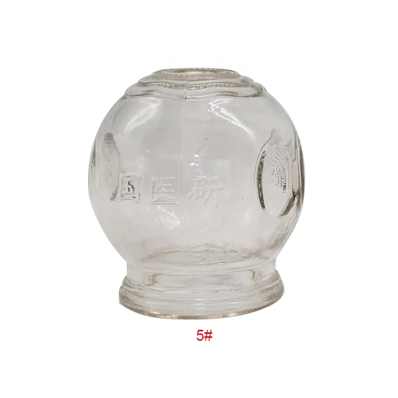 Hot sales best quality Chinese manufacture therapy hijama cupping set fire glass cupping cup