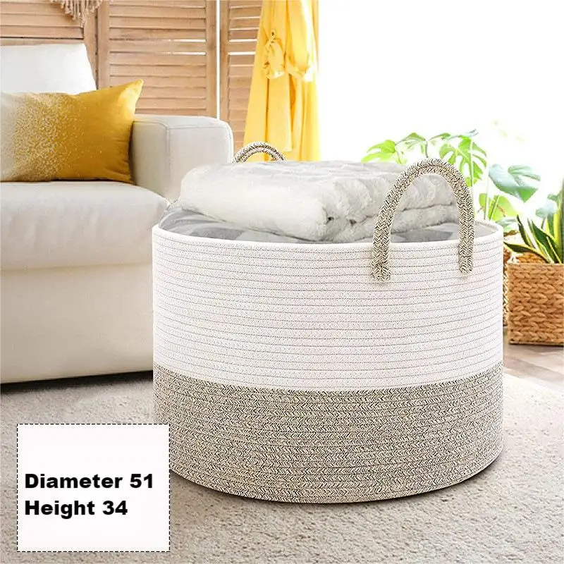 Dirty Clothes Bin Cotton Storage Toys Oversized Foldable Handheld Clothes Storage Basket With Color/Logo
