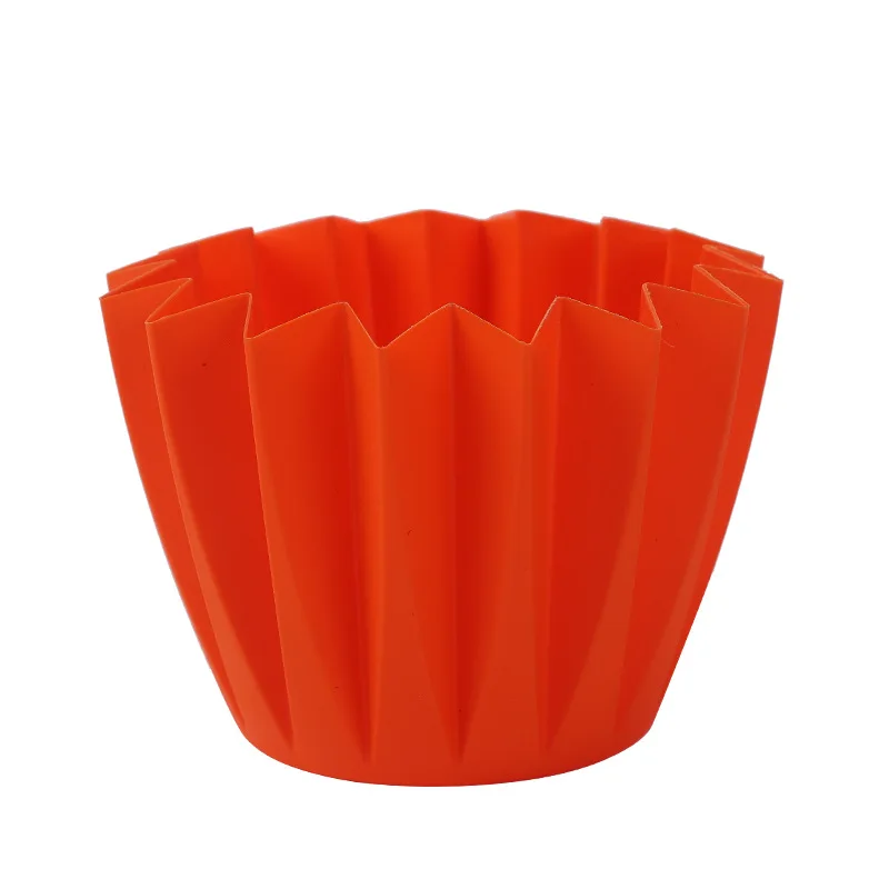 Creative origami pots plastic resin flower pots gardening decoration creative small flower pots manufacturers wholesale