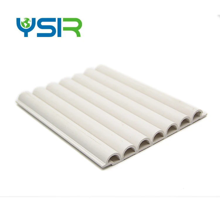 CHINA YANSEN WPC Indoor Wall Panel 160x15mm: Half-Round Design for Elegant Interior Walls