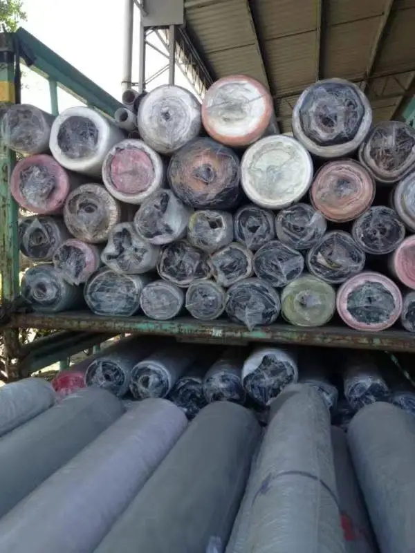 Taiwan C Grade PVC Artificial Leather Stock Lot