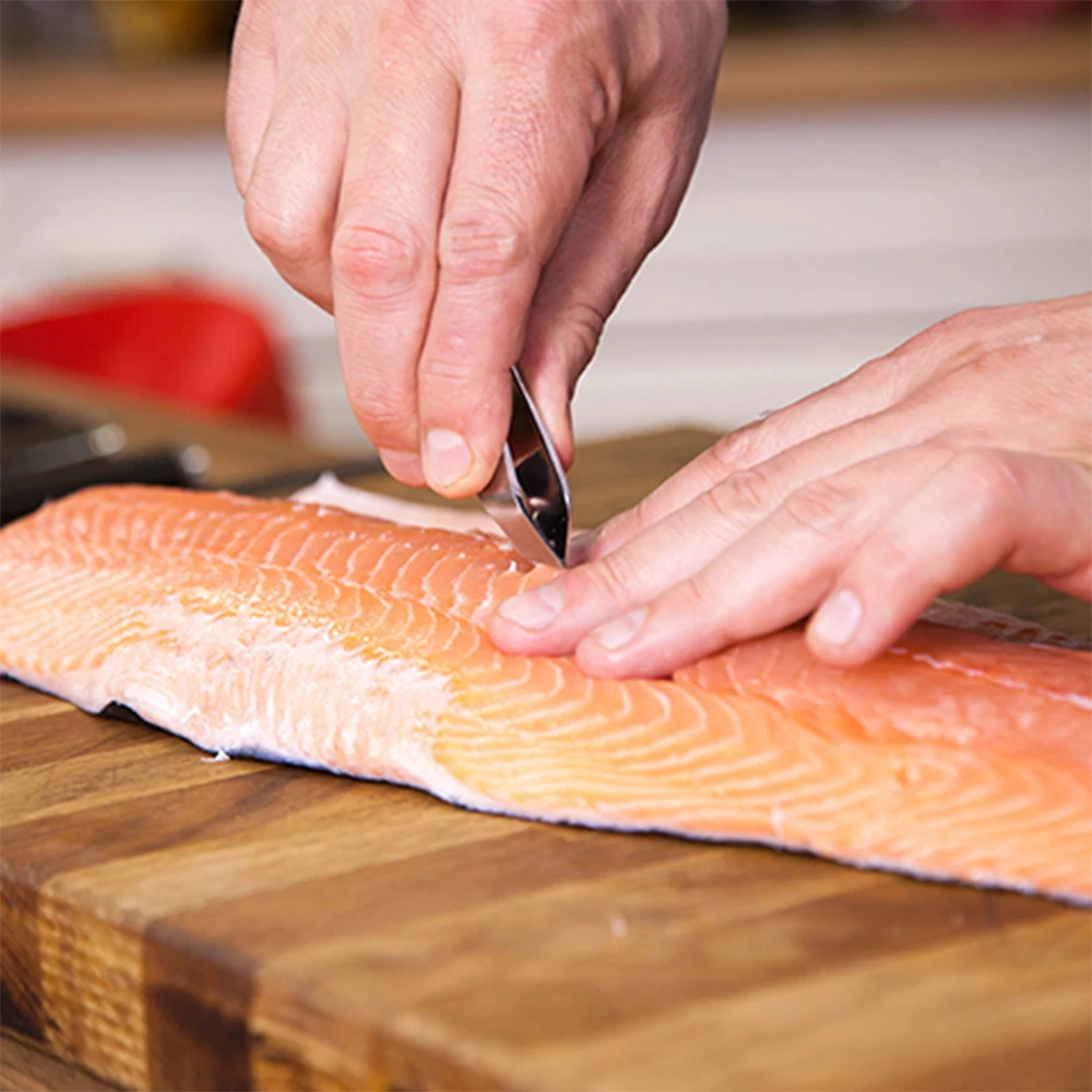 Fish Bone Tweezers Stainless Steel Kitchen Fish Bone Remover Tweezers For Removing Fish Bones Tweezers