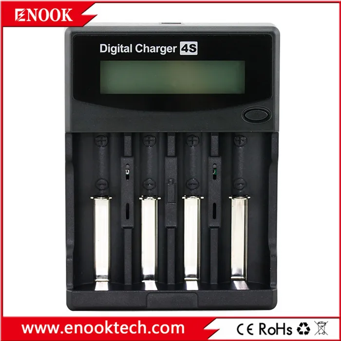 Smart AA AAA Battery Charger 4 Slots LCD Rechargeable Battery Charger