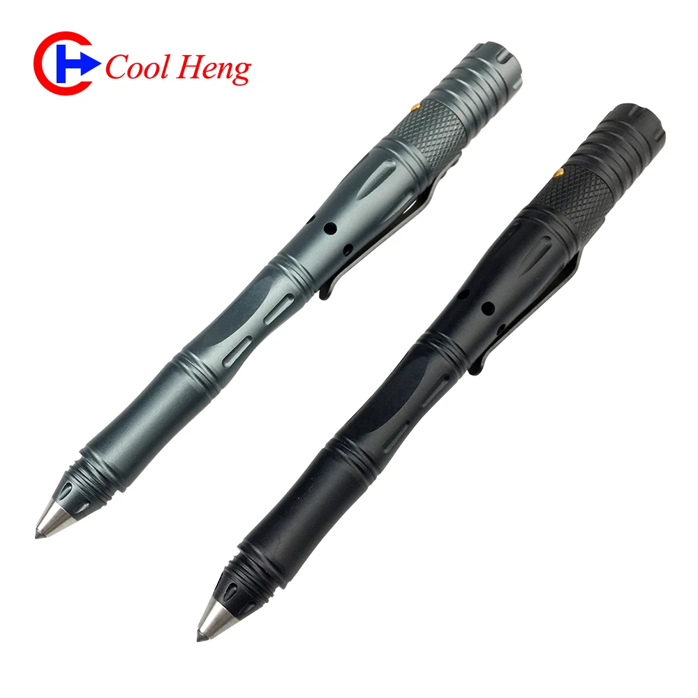 
USB Charge SOS alert self-defense pen with lights Multifunctional military police Broken windows equipment defense tactical pen 
