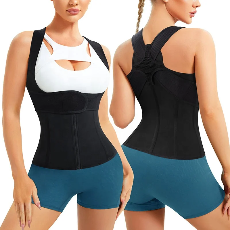 Back Straightener Posture Corrector Spinal Neck Shoulder Support Adjustable Posture Trainer Women Waist Trainer Vest Back Brace
