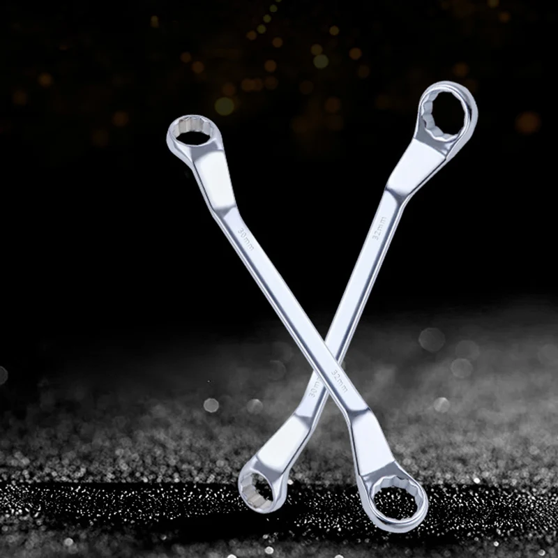 5.5-32mm Gear Combination Wrench Spanner Set Open End Torque Ratchet Wrench
