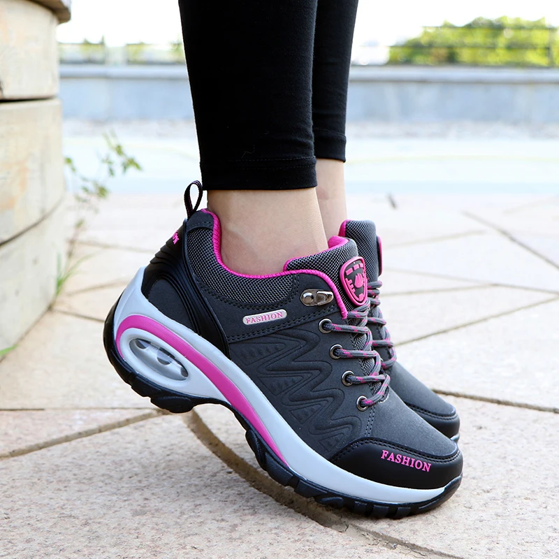 2022 NEW High Quality Fashion Daily Outdoor Jogging Running Air Cushion Chunky Casual Walking Shoes for Women