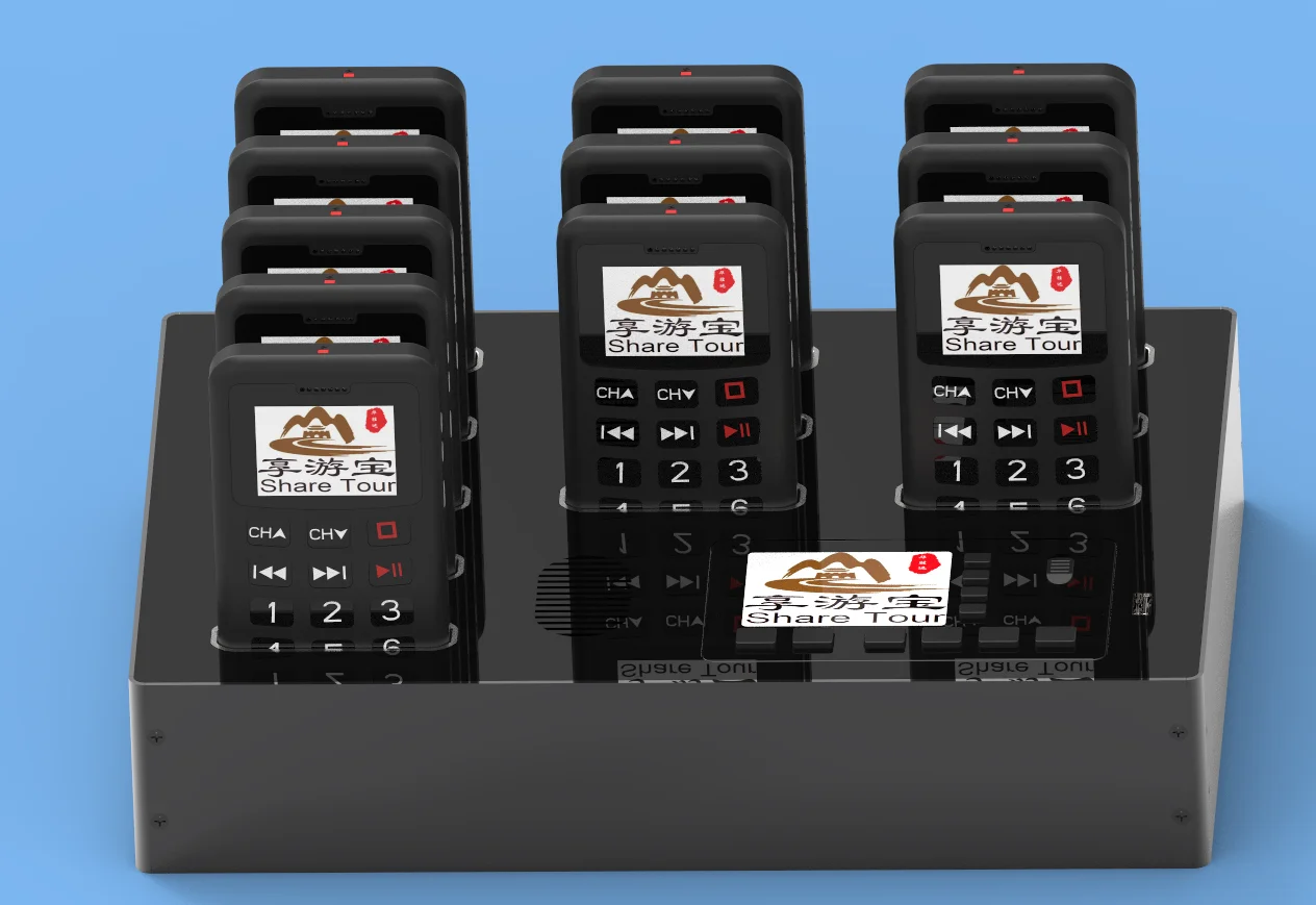 Беспроводной многоязычный ручной туристический гид от tamotec