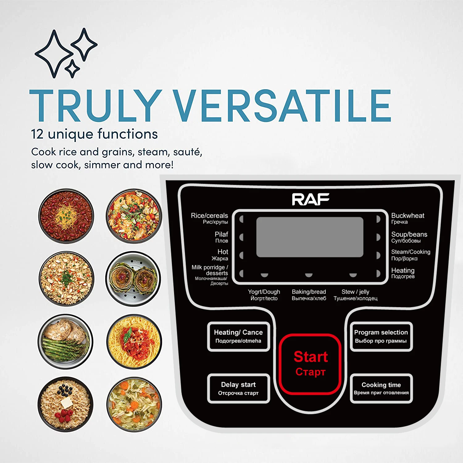 Multifunctional Automatic Rice Cooker Smart 6L Health-preserving Household