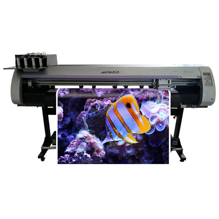 Mimaki 1.8m 6ft used second hand eco solvent large format plotter printer printing machine