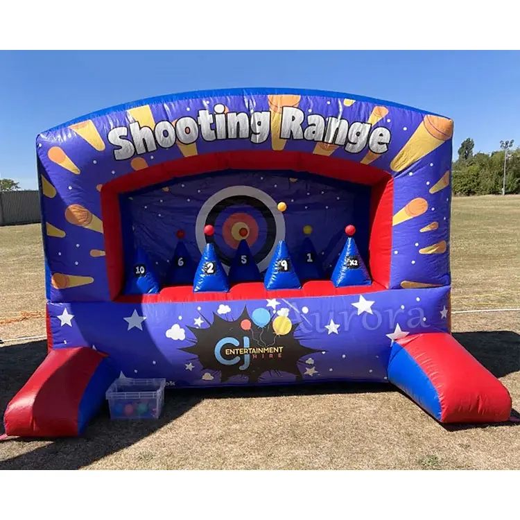 inflatable custom outdoor advertising  inflatable shooting target inflatable target shoot games