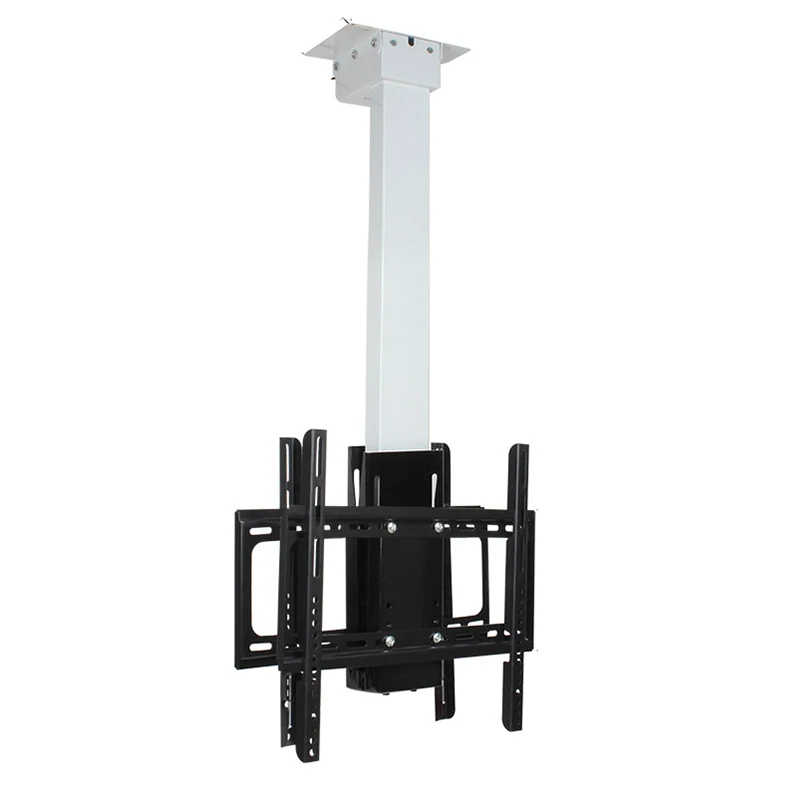 
Dual screen electric TV bracket 2 screen telescopic TV ceiling bracket 32/50/65/65 inch TV automatic lifting mount 