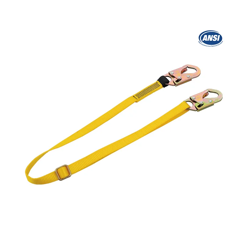 Top Quality ANSI Standard Energy Absorber Safety Lanyard for Fall Protection