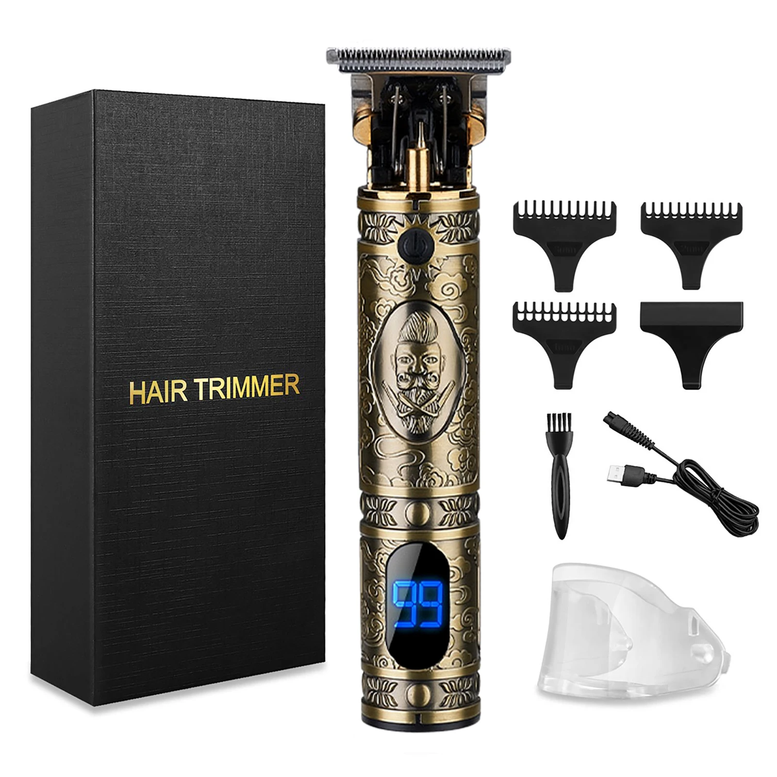 
Free Shipping Amazon Top Selling Home Professional Electric Cordless Baby Women Hair Beard Trimmer Power Trimmers 