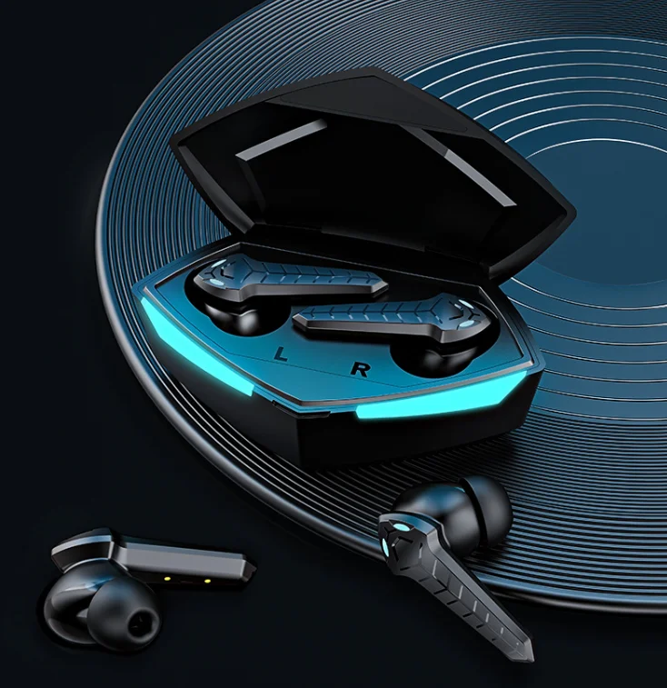 Wholesale Price P36 TWS Bt 5.1 LED Light Earphones Charging Box Wireless Gaming Headphone Sports Stereo Headsets