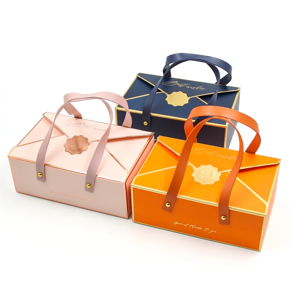 Factory Birthday Candy Christmas Paper Box Small Wedding Pink Luxury Gift Box in Stock