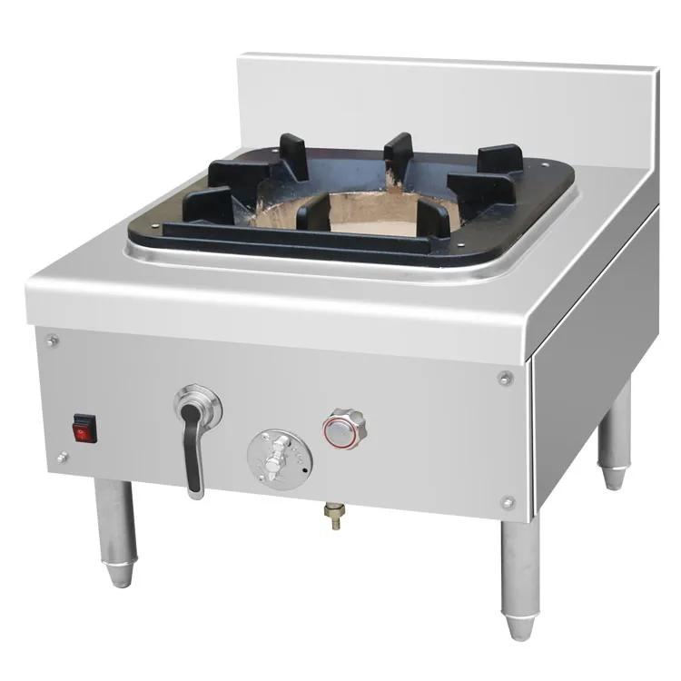 Lyroe Commercial Kitchen Equipment Factory Best Sale Stainless Steel 1 Burners Cooker Gas Stove