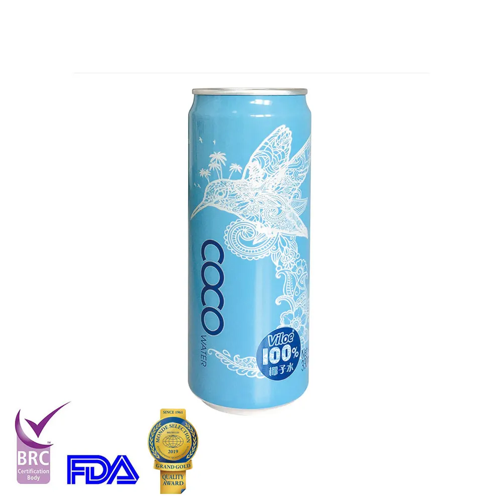 100% Pure Natural Soft Drink Viloe Coconut Water Electrolyte Sports Drink