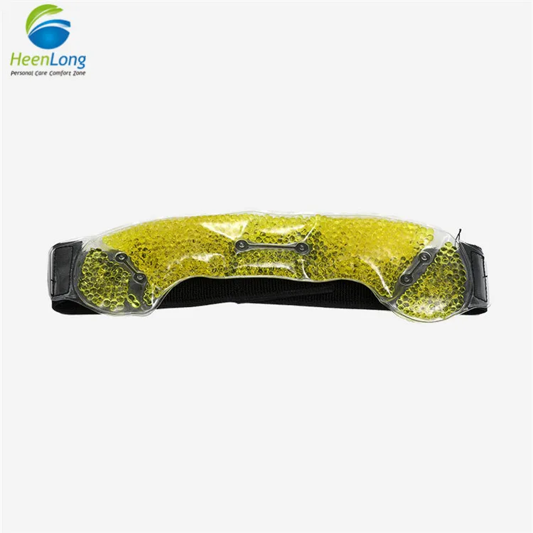 Medical care pain relief ice pack with wrap for hot cold gel therapy and reusable hot magic bag