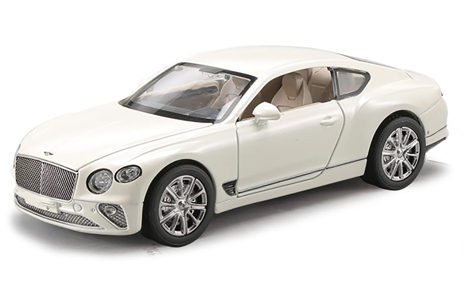 1: 24 Continental Bingley Diecast  Model Cars Pull Back With Simulation Lights And Sound Doors Open Diecast Model Car Toys