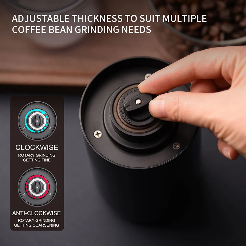 New Coffee Grinder Portable Electric Grinder Coffee Mill USB Electronic Spice Nut Coffee Bean Grinder Black Eco-friendly CN;GUA