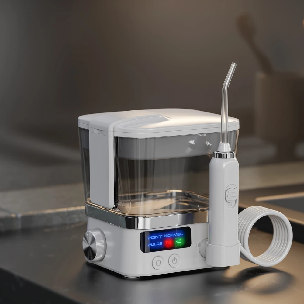Водяной Флоссер usb перезаряжаемые high end aqyluarious столешница черный насадка ирригатор для полости рта воды ирригатор Плавная давления водяной Флоссер