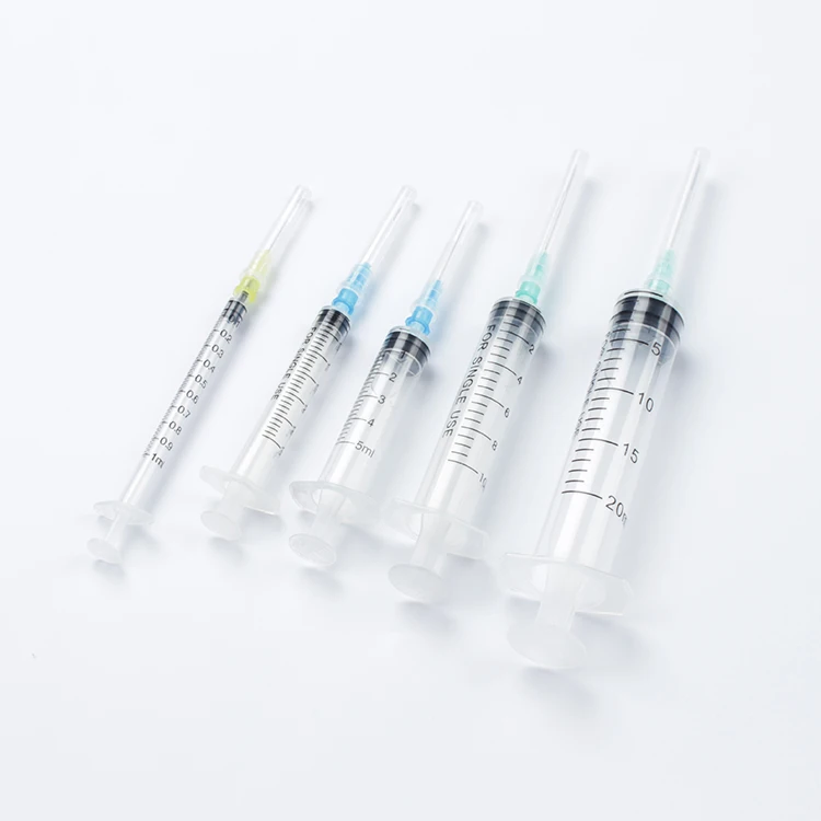 1ml  1cc medical disposable injection syringe