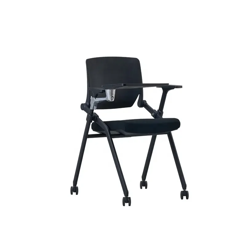 Современный дизайн, стул для конференц-тренировок, студенческий стул с регулируемым складным блокнотом для письма