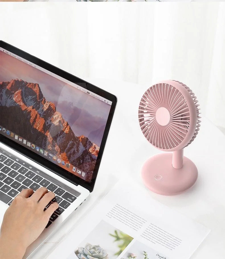 Portable Mini Fan with Plastics desktop USB fan