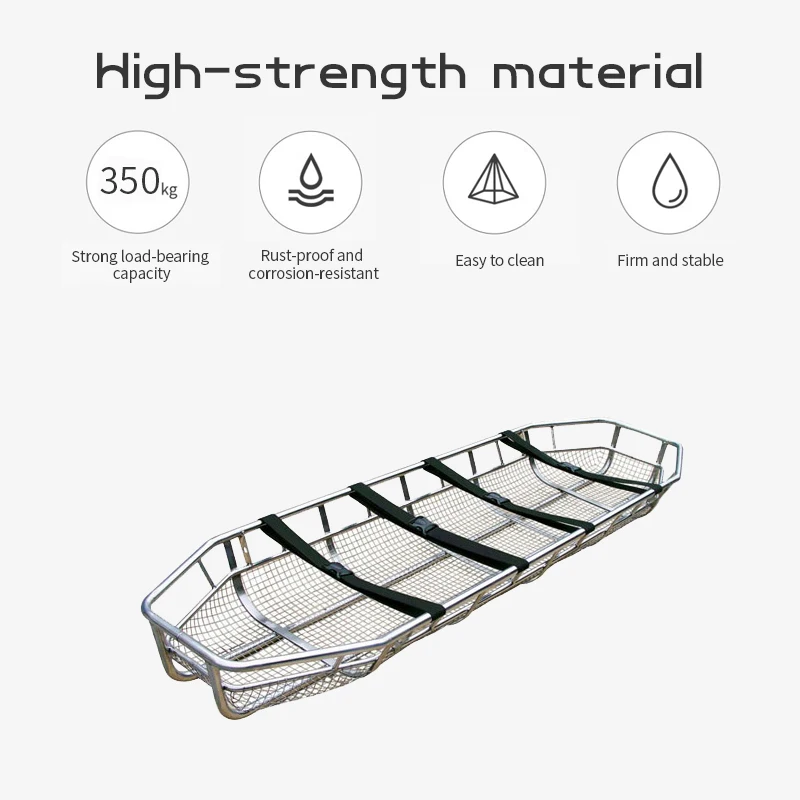 MN-AS015 Easy Carrying Hospital Emergency Basket Helicopter Air Mountain Rescue Stretcher