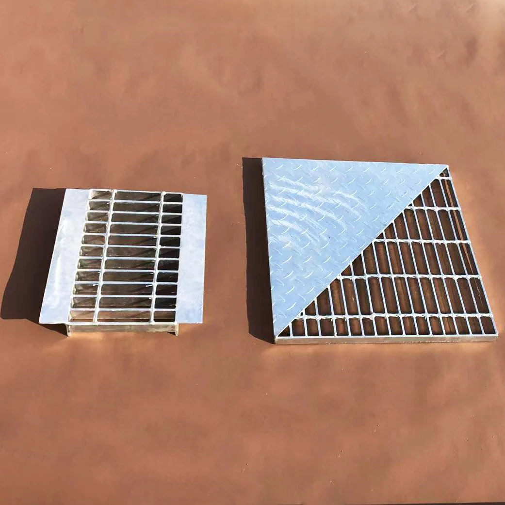 Metal Channel Swimming Pool Overflow Trough Trench Cover Floor Composite Steel Drainage Grille Steel Grating