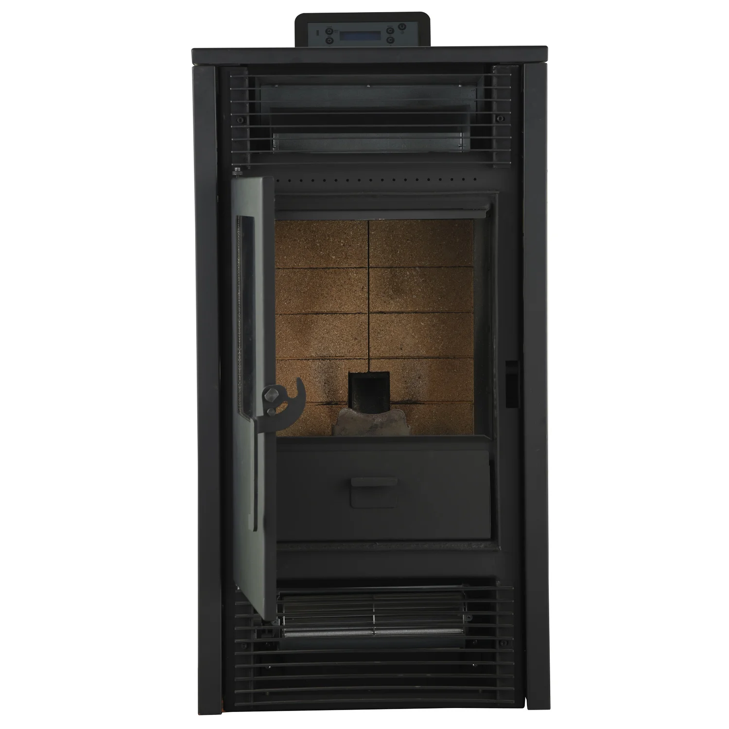 FLAMME VERTE 7 STARS  READY ModernWood Biomass Pellet Burning Stoves Wood Burning Fire Heaters Fireplace for Home Use