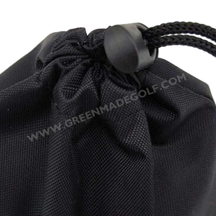 Custom Golf Tees Bag small drawstring fabric bags