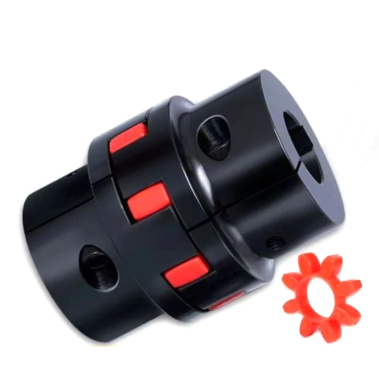 Factory price Flexible Mechanical Jaw spider Shaft Couplings