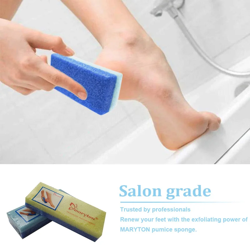 Wholesale Disposable 2 in1 Pumice Stone Pad For Foot Scrubber 576pcs/Case