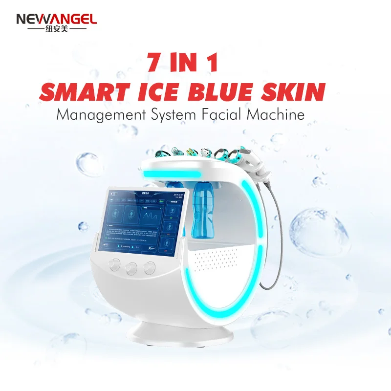 High Quality 7 in 1 Oxygen Water Facial Skin Care Rejuvenation spa oxygen jet facial machine