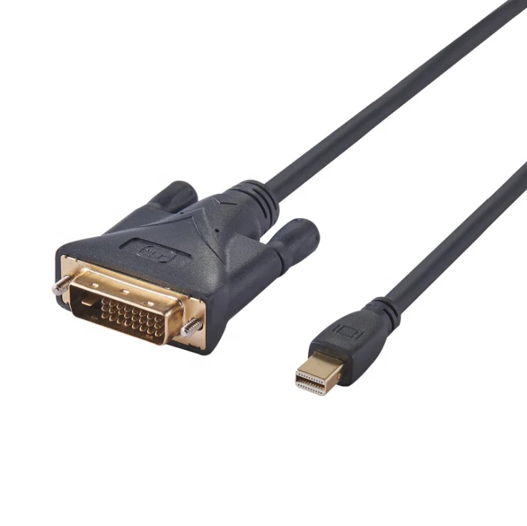 
Wholesale price Active Mini DP male to DVI male universal HD video adapter with audio transmission 4K60HZ convertor Cable 