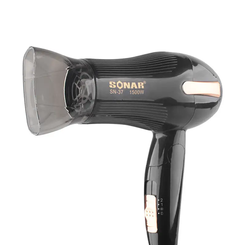 Household Dormitory High-Power Hair Dryer Hot Cold Air Multi-Speed Foldable Portable Hair Dryer with Diffuser