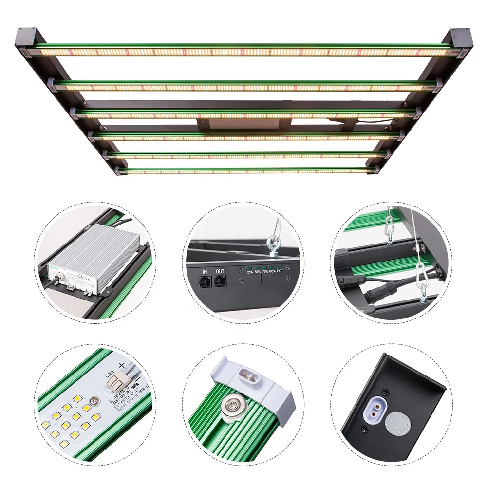 Most Popular Products Spider lm301b lm301h Full Spectrum 600W Indoor Plant Samsung Greenhouse LED Light