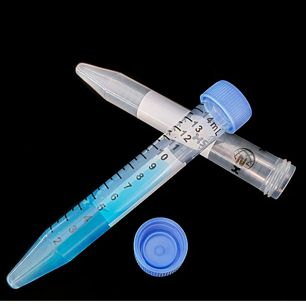 China good price laboratory 15 ml centrifuge tube with sharp bottom and graduation