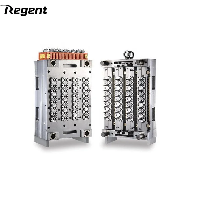 S136 Mould Steel HRC58 28mm Neck 14g PP PET Preform mould For 5000000 Shots