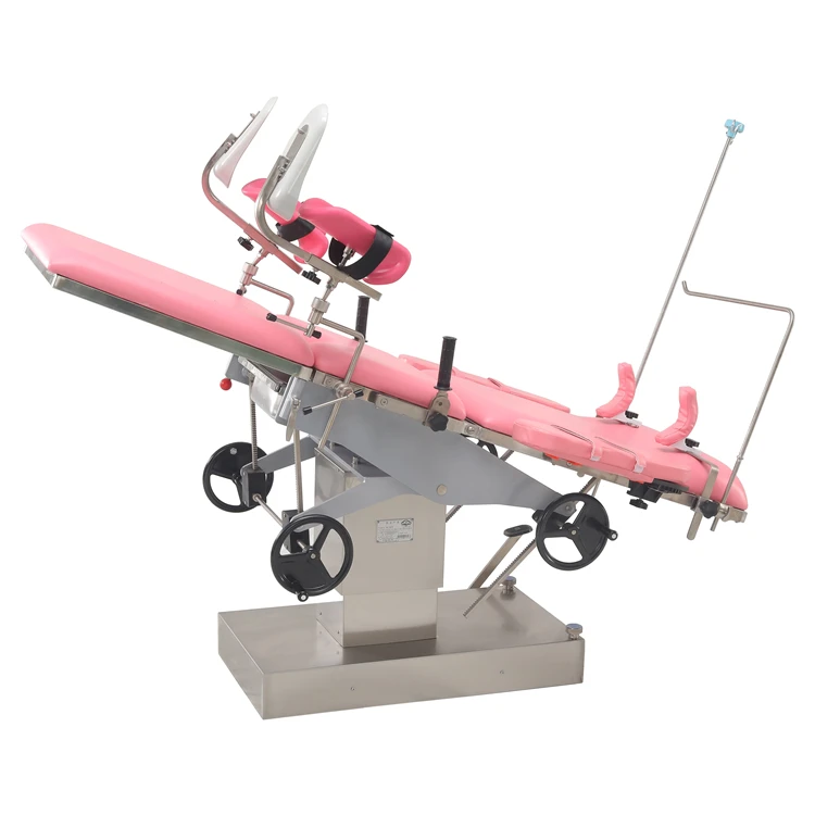 BT-OE023 Manual hydraulic obstetric examination bed gyno table obstetric and gynecology table