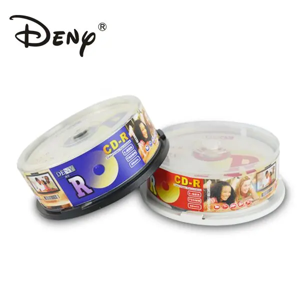 China blank 52x cd-r with printing